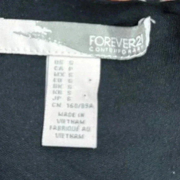 FOREVER 21 Floral Spaghetti Strap Tank Top Women's Small V-Neck Summer - Picture 3 of 4